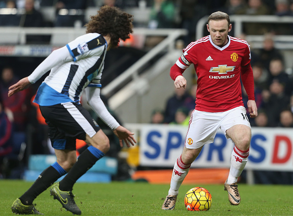 Newcastle Manchester United Rooney