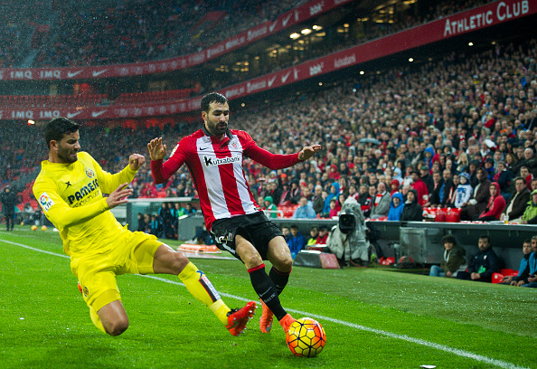 Mikel Balenziaha Athletic Bilbao Mateo Musacchio Villarreal