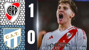 River Plate-Atletico Tucuman 1-0