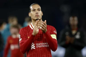 Il difensore centrale del Liverpool, Van Dijk