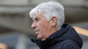Gasperini allo stadio
