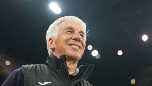 Gasperini allo stadio
