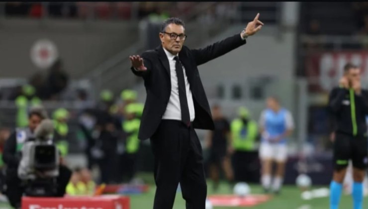 Marco Landucci a bordocampo