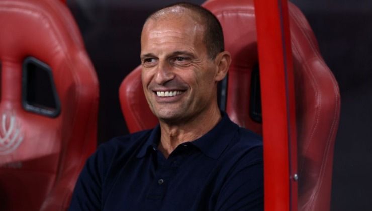 Massimiliano Allegri in panchina