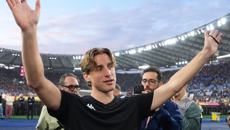 Edoardo Bove allo stadio