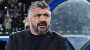 Gennaro Gattuso in panchina