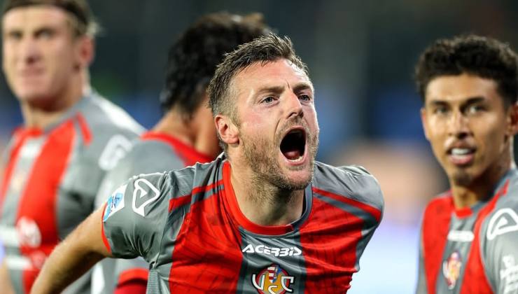 Jamie Vardy in campo