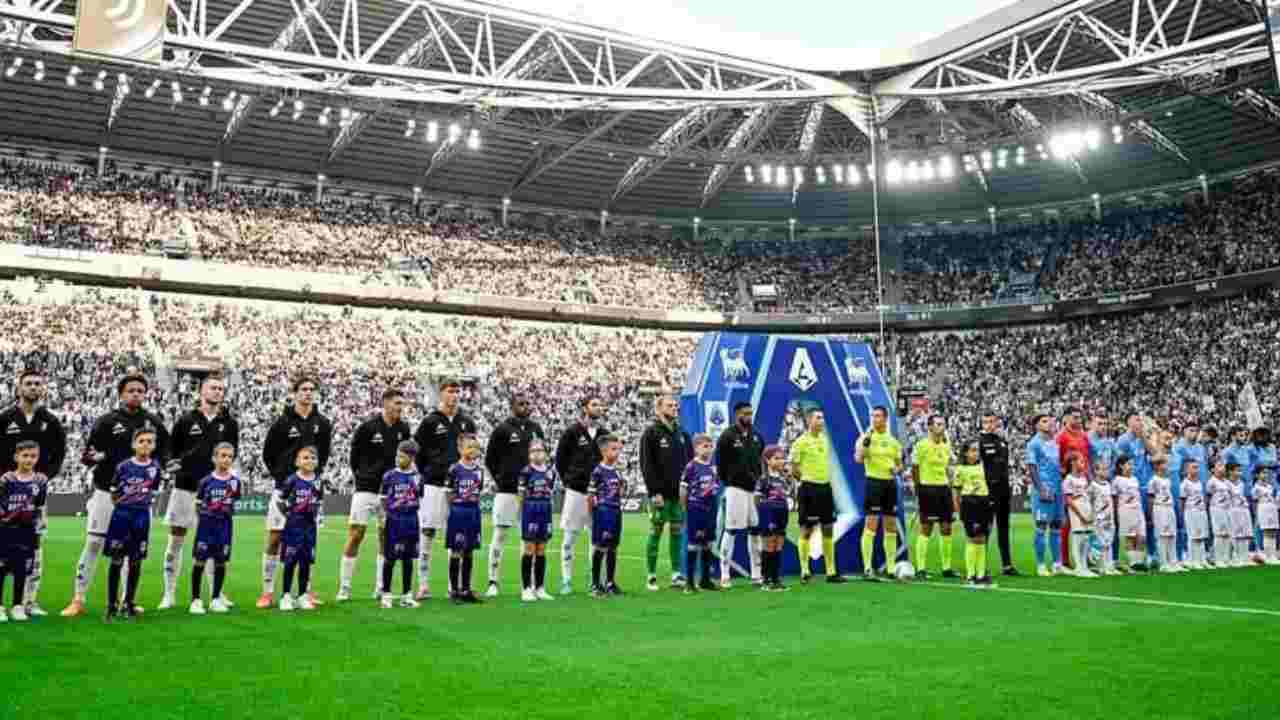 Juve - Napoli in campo