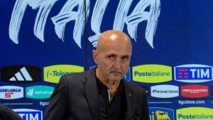 Luciano Spalletti in conferenza