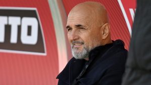 Luciano Spalletti in panchina