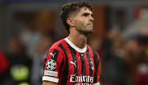 Cristian Pulisic sconsolato