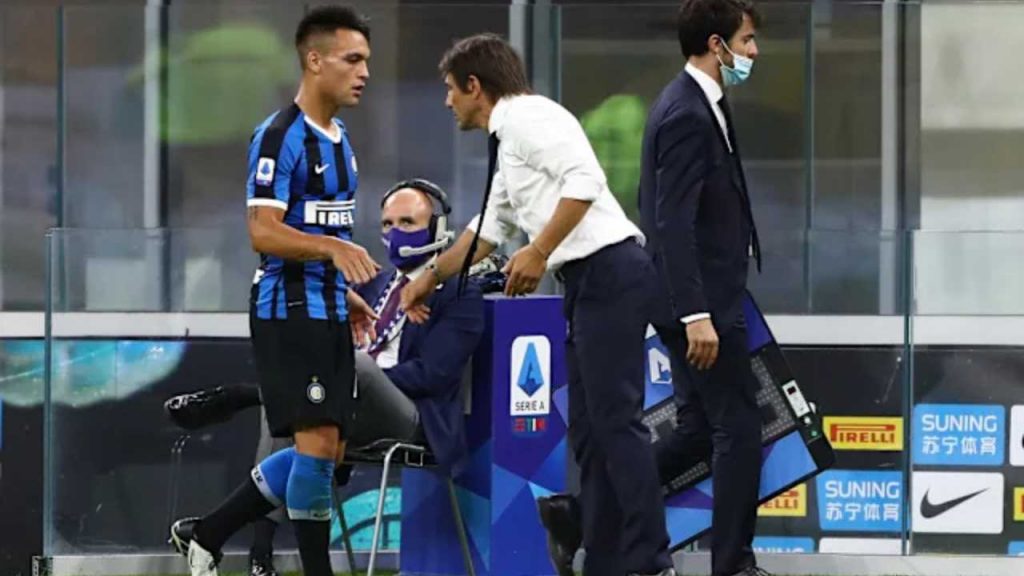 Squalificati Lautaro e Conte: interviene Simonelli in persona | Pessimo spot per il calcio italiano