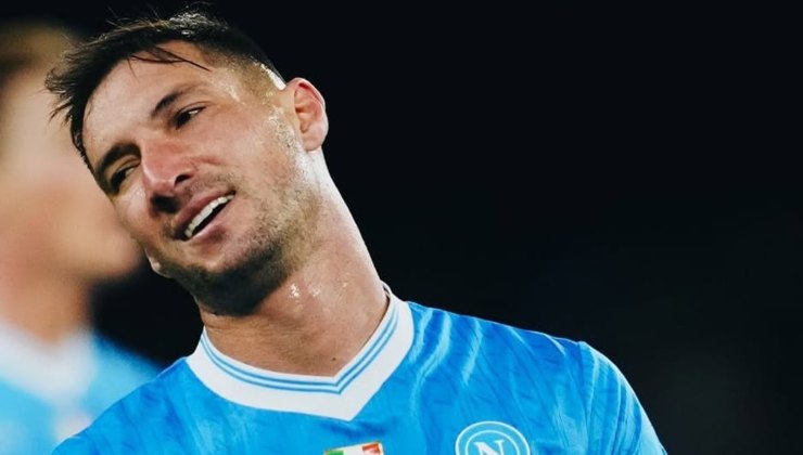 Matteo Politano in campo