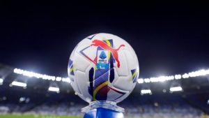 Pallone Serie A allo stadio