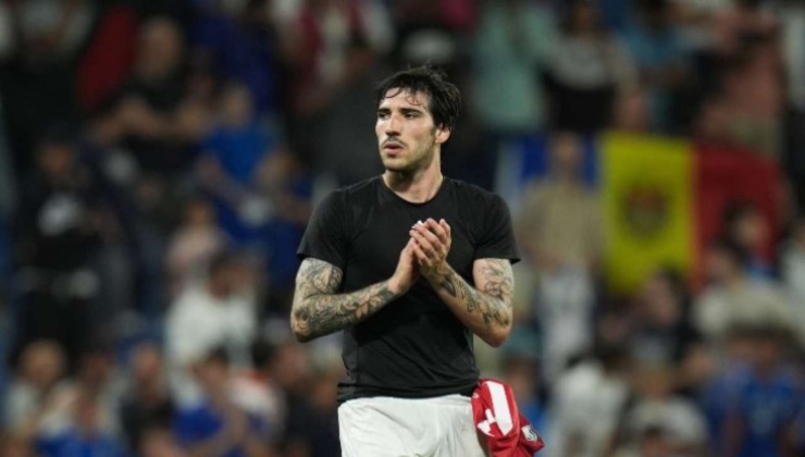 Sandro Tonali in campo